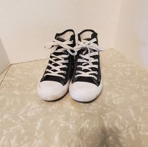 10/$10 or FREE with Bundle | High Top Canvas Sneakers